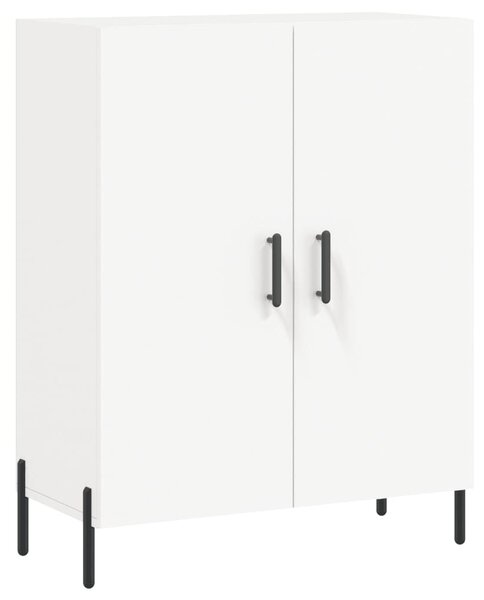 Komoda biela 69,5x34x90 cm kompozitné drevo