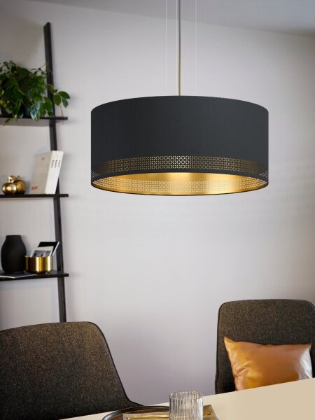 Eglo 99274 - Luster na lanku ESTEPERRA 3xE27/40W/230V