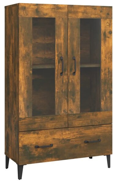 Kredenc dymový dub 70x31x115 cm spracované drevo