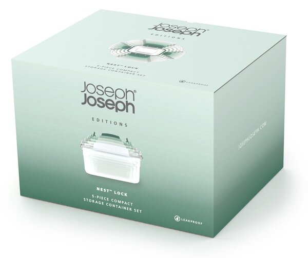 Potravinové škatuľky v súprave 5 ks Nest Lock – Joseph Joseph