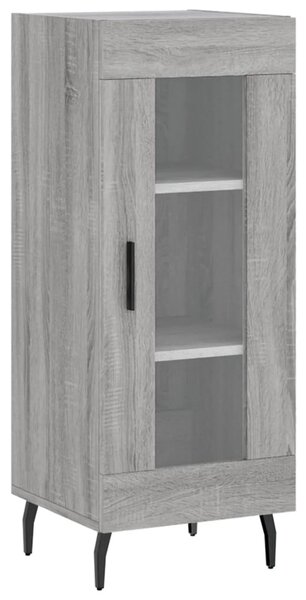 Komoda sivý dub sonoma 34,5x34x90 cm spracované drevo