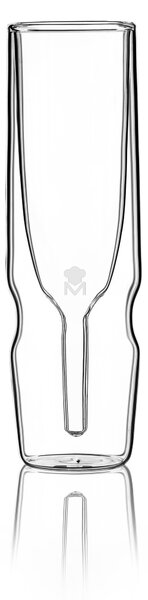 Poháre na šampanské Masterpro Barware Mixology 190 ml / borosilikát / 2 ks