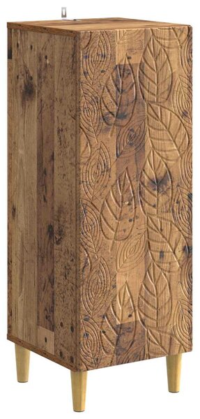 Servírovacia skriňa Staré drevo 33 x 34,5 x 90 cm