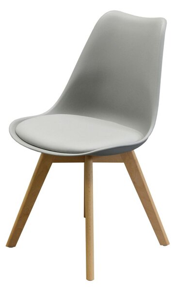 IDEA nábytok Jedálenská stolička QUATRO sivá