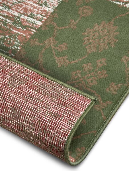 Hanse Home , Kusový koberec Gloria 105521 Green Creme, 120x170, zelená, chodba / predsieň