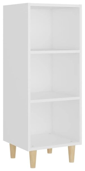 Komoda biela 34,5x32,5x90 cm spracované drevo