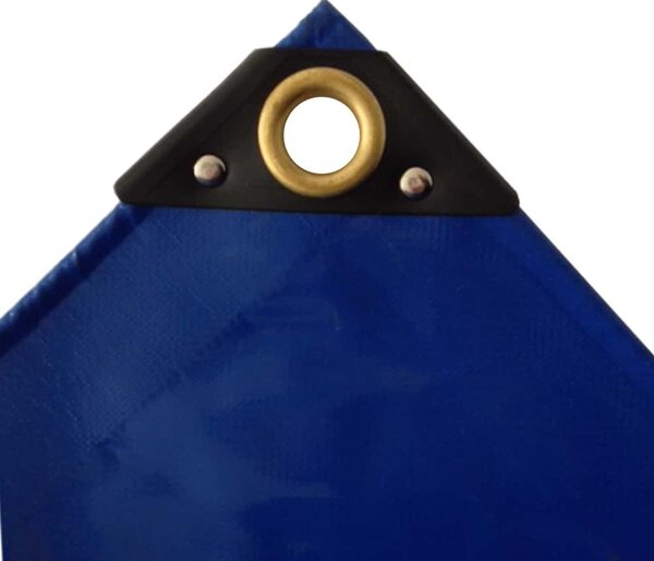 Modrá plachta z PVC 650 g/m² 2 x 3 m (6m²)