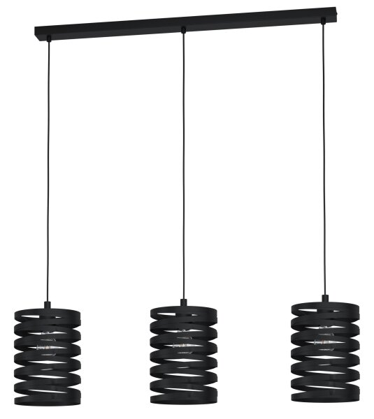 Eglo 99347 - Luster na lanku CREMELLA 3xE27/40W/230V