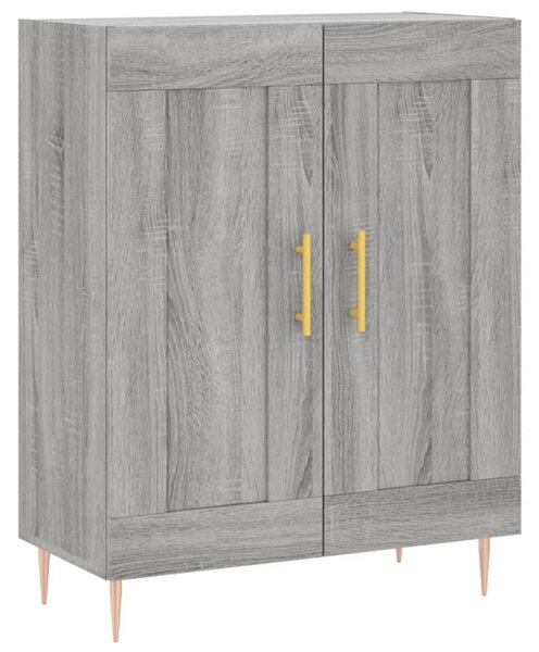 Komoda sivý dub sonoma 69,5x34x90 cm kompozitné drevo