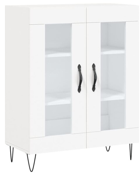 Komoda biela 69,5x34x90 cm kompozitné drevo