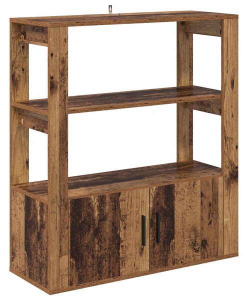 Servírovacia skriňa Staré drevo 30 x 80 x 90 cm