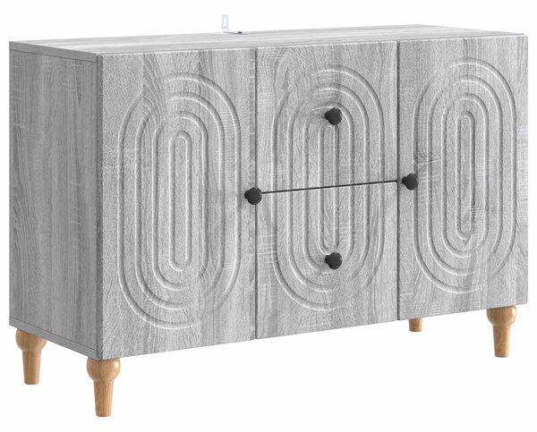 TV skrinka Sivá sonoma 89 x 34,5 x 60 cm Kompozitné drevo