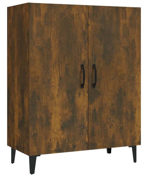 Komoda dymový dub 70x34x90 cm spracované drevo