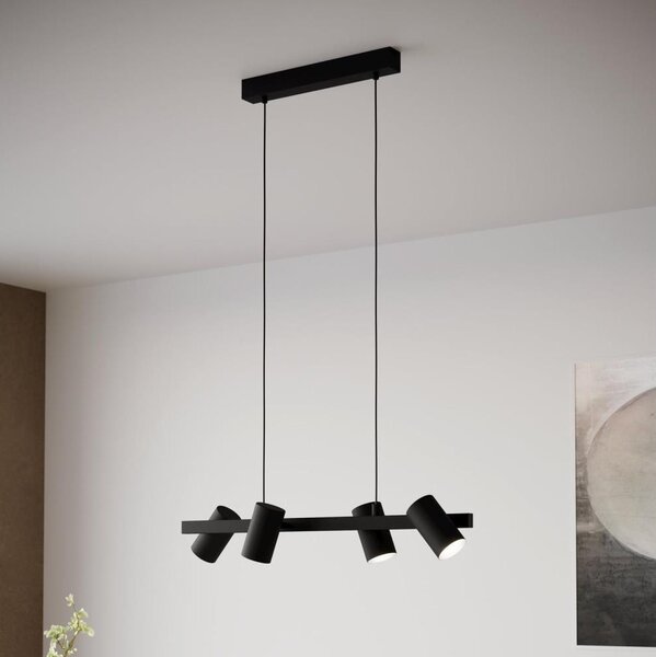 Eglo 99463 - Luster na lanku GATUELA 4xE14/25W/230V