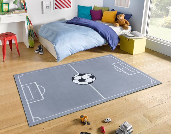 Hanse Home , Detský koberček Adventures 105527 Mouse, 80x150, šedá, detská izba