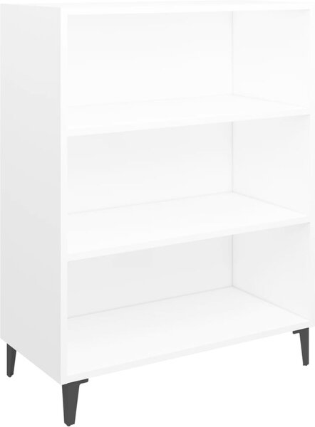 Komoda biela 69,5x32,5x90 cm spracované drevo
