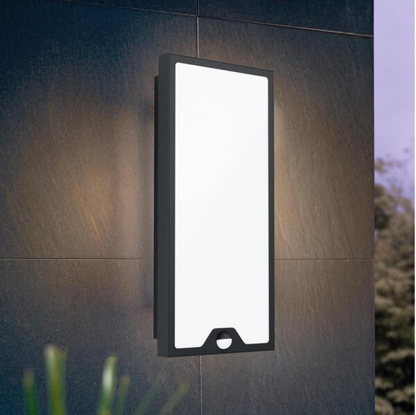 Eglo 99521 - LED Vonkajšie svietidlo so senzorom CASAZZA LED/16W/230V IP44
