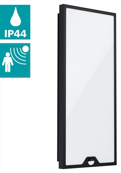 Eglo - LED Vonkajšie stropné svietidlo s pohybovým senzorom CASAZZA LED/18,5W/230V IP44
