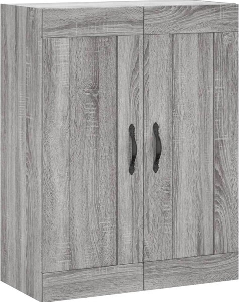 Nástenná skrinka sivý dub sonoma 69,5x34x90 cm kompozitné drevo