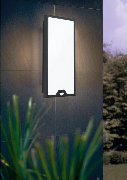 Eglo 99521 - LED Vonkajšie svietidlo so senzorom CASAZZA LED/16W/230V IP44