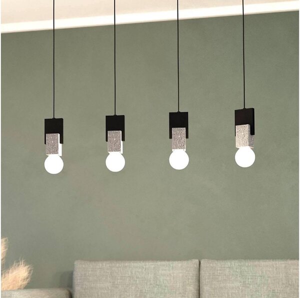 Eglo 99532 - Závesný luster LOBATIA 4xE27/40W/230V