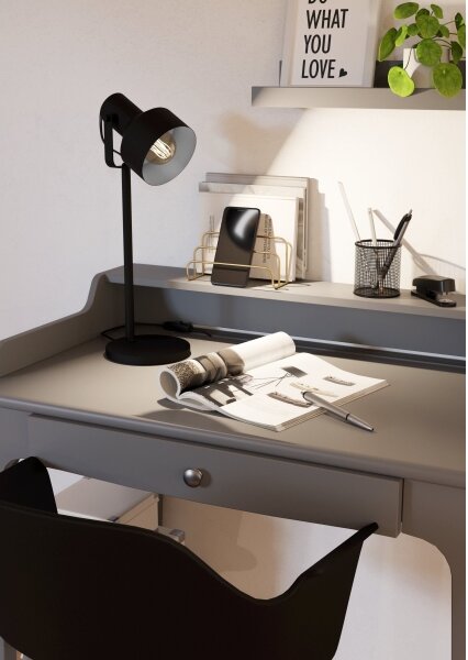 Eglo 99554 - Stolná lampa CASIBARE 1xE27/28W/230V