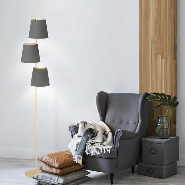 Eglo 99612 - Stojacia lampa ALMEIDA 3xE27/40W/230V
