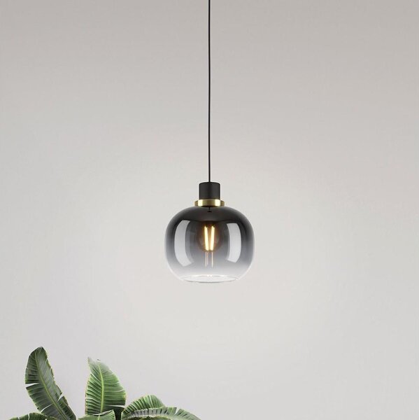 Eglo 99616 - Luster na lanku OILELLA 1xE27/40W/230V šedá