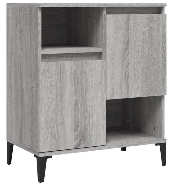 Komoda sivý dub sonoma 60x35x70 cm spracované drevo