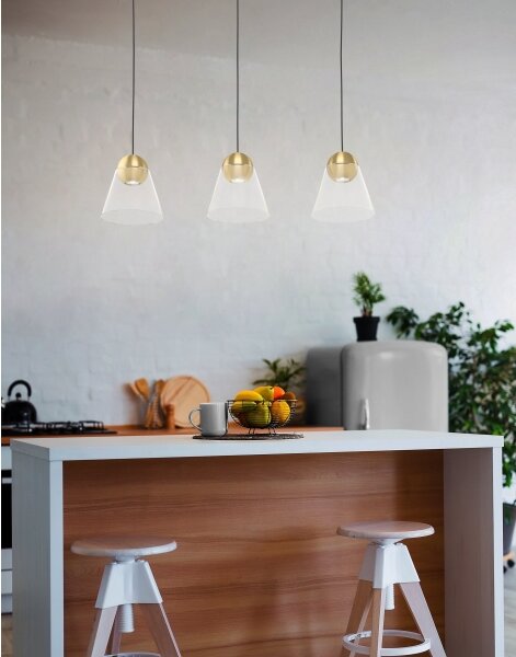Eglo 99629 - LED Luster na lanku CERASELLA 3xGU10/4,5W/230V