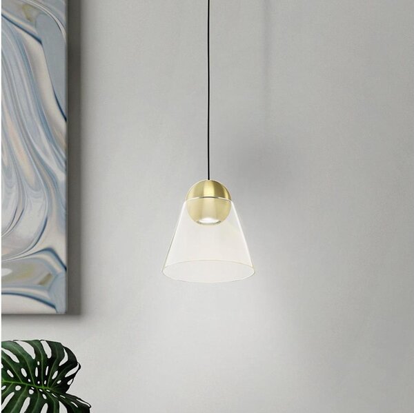 Eglo 99628 - LED Luster na lanku CERASELLA 1xGU10/4,5W/230V