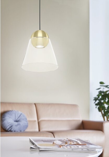 Eglo 99628 - LED Luster na lanku CERASELLA 1xGU10/4,5W/230V
