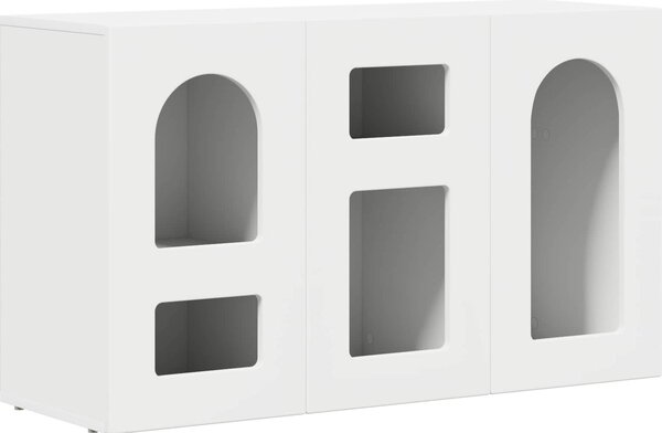 Servírovacia skriňa Biela 100 x 35 x 59 cm Kompozitné drevo