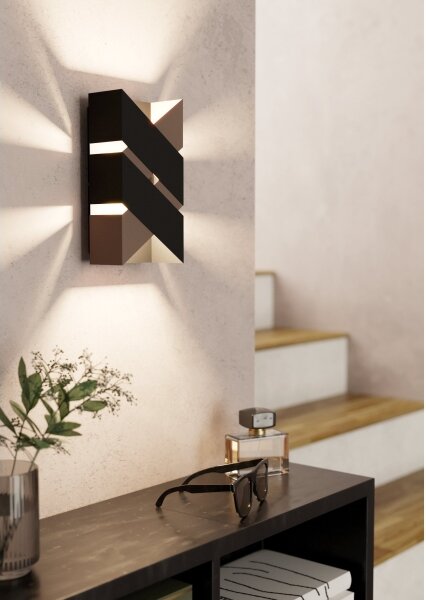 Eglo 99689 - LED Nástenné svietidlo GURARE 2xLED/2,5W/230V