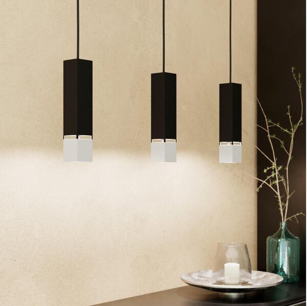 Eglo 99698 - LED Luster na lanku BUTRANO 3xGU10/4,5W/230V