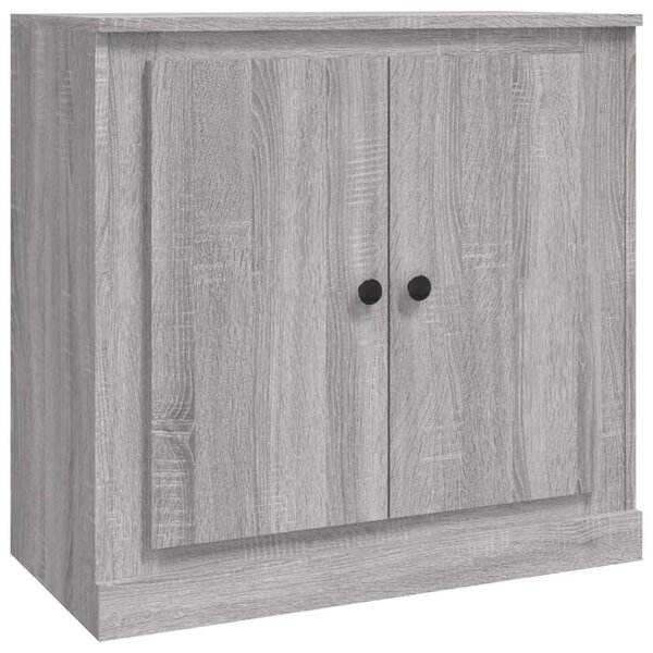 Komoda sivá sonoma 70x35,5x67,5 cm spracované drevo