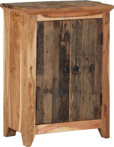 Komoda 55x33x75 cm masívne recyklované a akáciové drevo
