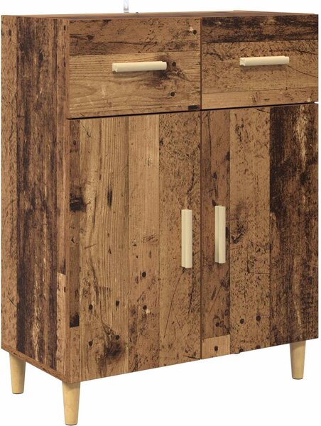 Servírovacia skriňa so zásuvkou Staré drevo 34 x 69.5 x 89 cm