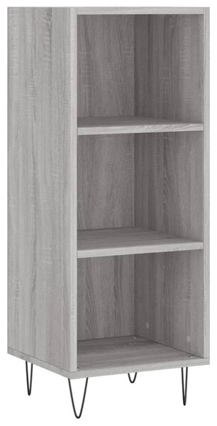 Komoda sivý dub sonoma 34,5x32,5x90 cm kompozitné drevo