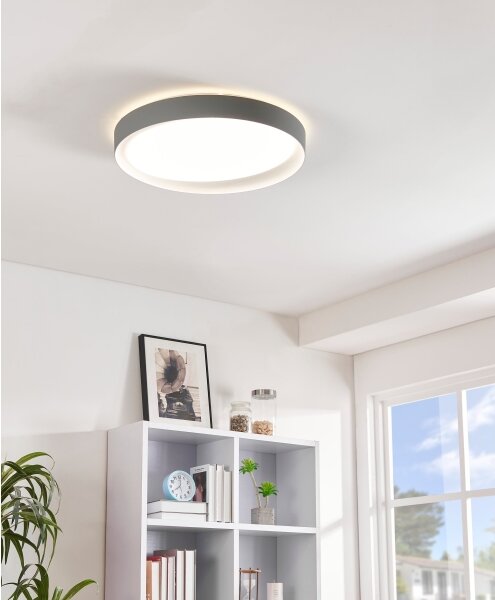 Eglo 99782 - LED Stmievateľné stropné svietidlo LAURITO LED/24W/230V 3000-6500K+DO