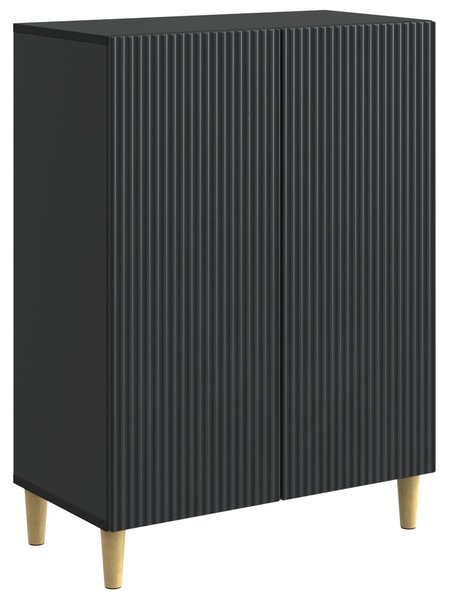 Servírovacia skriňa Čierna 66 x 34,5 x 90 cm Kompozitné drevo