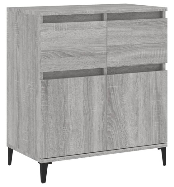 Komoda sivý dub sonoma 60x35x70 cm spracované drevo