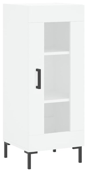 Komoda biela 34,5x34x90 cm spracované drevo