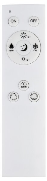 Eglo 99792 - LED Stmievateľné stropné svietidlo MONIROTE LED/37W/230V čierna + DO