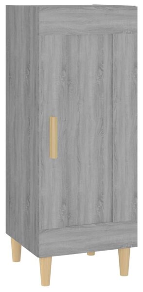 Komoda sivý dub sonoma 34,5x34x90 cm spracované drevo