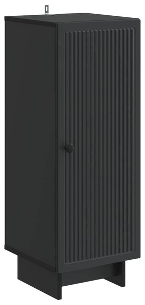 Servírovacia skriňa Čierna 33 x 34,5 x 90 cm Kompozitné drevo