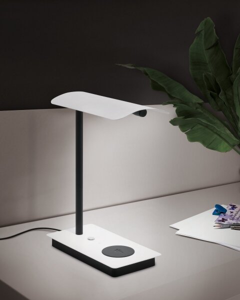 Eglo 99828 - LED Stmievateľná dotyková stolná lampa ARENAZA LED/5,8W/230V biela