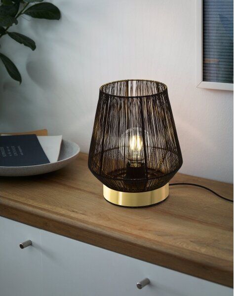 Eglo 99808 - Stolná lampa ESCANDIDOS 1xE27/40W/230V