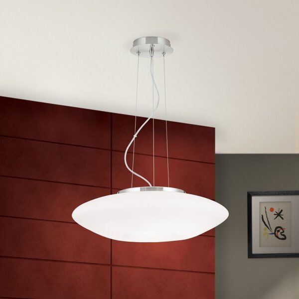 Orion HL 6-1559/2 - Luster na lanku BLANC 2xE27/60W/230V pr. 49 cm matný chróm