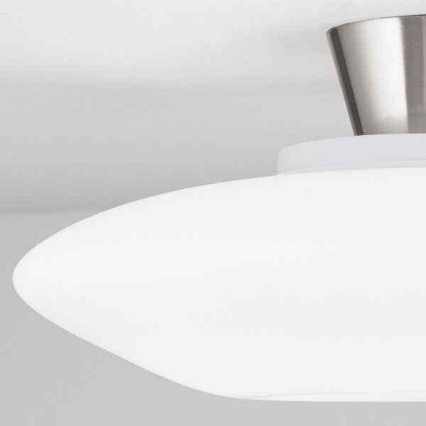Orion DL 7-566/2 - Stropné svietidlo BLANC 2xE27/60W/230V pr. 49 cm matný chróm